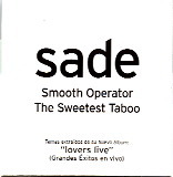 Sade - Smooth Operator/The Sweetest Taboo
